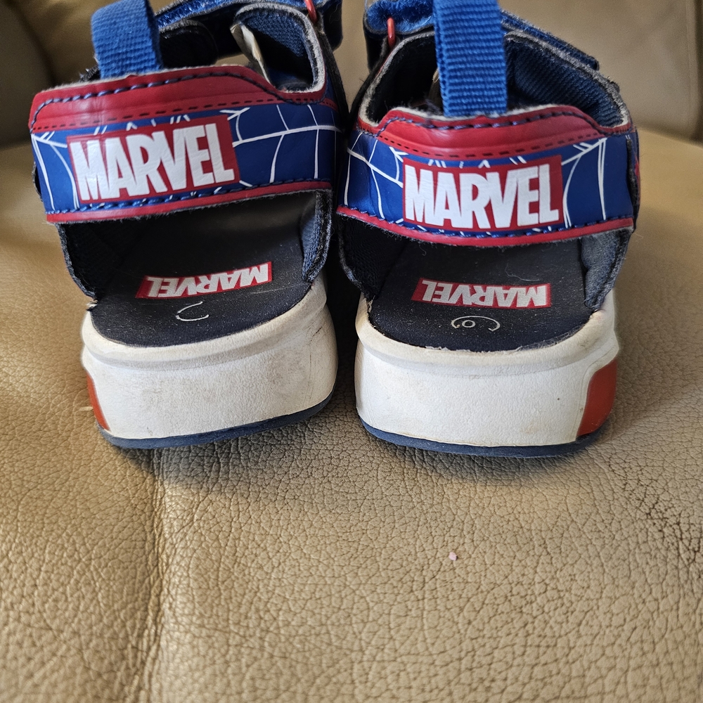 Marvel Kids Blue and Red Sandals